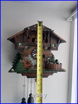 Cuckoo Clock 8 Day Moving Ducks