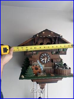 Cuckoo Clock 8 Day Moving Ducks