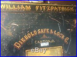 Diebold and Kienzle Co. 1877 Antique Vintage Safe WILLIAM FITZPATRICK NEW YORK