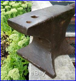 Early Antique Forged Wilkinson Dudley Anvil 124 Lbs Blacksmith Knifesmith Forge
