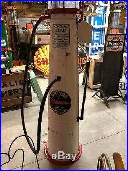Early OLD G&B Visible SIGNAL GAS PUMP Vintage Antique Model T A Oil Sign Garage