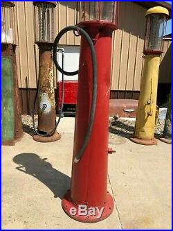 Early WAYNE 615 OLD Visible GAS PUMP Vintage Antique Model T A Oil Sign DISPLAY
