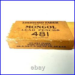 Eberhard Faber MONGOL No 481 Lead Pencils Antique Early 1900s