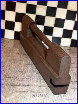 Edo era antique Japanese keyless skeleton lock RARE 071026@