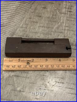 Edo era antique Japanese keyless skeleton lock RARE 071026@