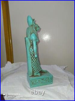 Egyptian Antique Statue Rare Ancient Pharaonic King Sekhmet stone 1814 Bc #
