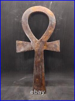 Egyptian Antiques Ankh Key of Life Pharaonic Egypt Carved Stone & Eye God Horus