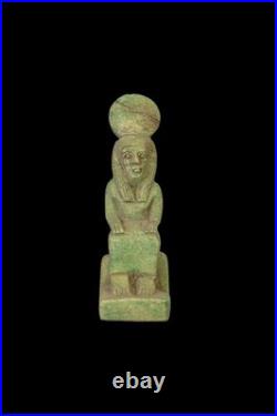 Egyptian Antiquities Statue Rare Pharaonic Seated Statue Authentic BC