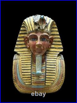 Egyptian Antiquities UNIQUE ANTIQUITY PHARAONIC MASK Of Pharaoh Tutankhamun BC