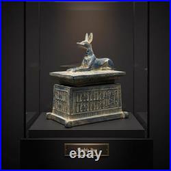 Egyptian Artifact Figurine Rare of God Anubis Box Egyptian BC