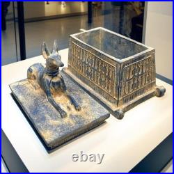 Egyptian Artifact Figurine Rare of God Anubis Box Egyptian BC