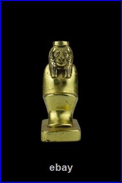 Egyptian Artifacts A Rare Authentic Pharaonic Statue Of Egyptian God Sekhmet BC