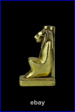 Egyptian Artifacts A Rare Authentic Pharaonic Statue Of Egyptian God Sekhmet BC