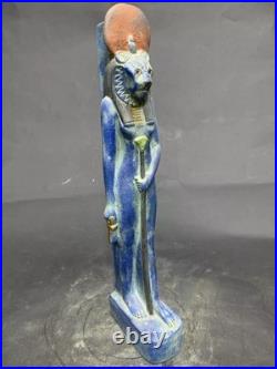 Egyptian Artifacts A Rare Authentic Pharaonic Statue Of Egyptian God Sekhmet BC