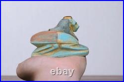 Egyptian Artifacts A Rare Authentic Pharaonic Statue Of Egyptian God Sekhmet BC