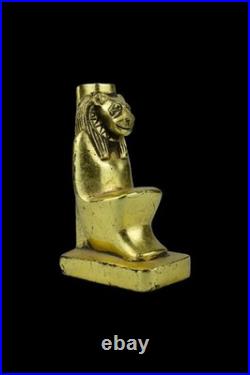 Egyptian Artifacts A Rare Authentic Pharaonic Statue Of Egyptian God Sekhmet BC