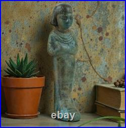 Egyptian Artifacts Rare Authentic Pharaonic Statue Of Egyptian Ushabti BC