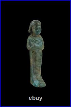Egyptian Artifacts Rare Authentic Pharaonic Statue Of Egyptian Ushabti BC