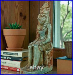 Egyptian Artifacts Unique Authentic Pharaonic Statue Of Egyptian God Horus BC