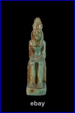 Egyptian Artifacts Unique Authentic Pharaonic Statue Of Egyptian God Horus BC