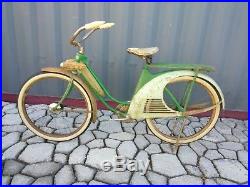 Elgin MISS AMERICA Pre War tank Bicycle bike vintage old antique 1930s art deco
