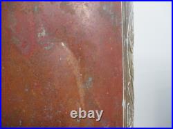 Elkhart Brass & Copper Fire Extinguisher 24 Tall Antique Collectible