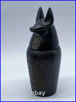 Exquisite Canopic Jars A Glimpse into Ancient Egyptian Antiquities Mysteries BC