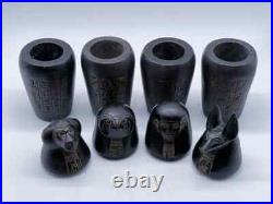 Exquisite Canopic Jars A Glimpse into Ancient Egyptian Antiquities Mysteries BC