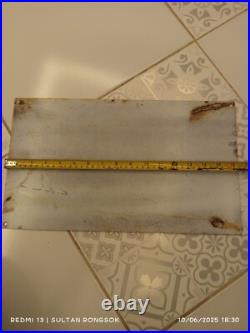 Extremely Rare Antique Not porcelain Vintage model whistle Painted steel plate-A