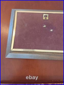 Framed 19th Century Antique Drawing Funeral Carriage Scene Kirk & Nice