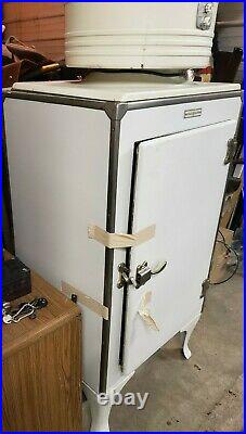 GE General Electric Monitor Top Antique Refrigerator 1920s-1930s WORKING