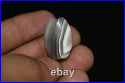 Genuine Ancient Bactrian Banded Agate Bead Circa 3rd Millennium BC
