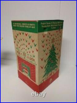Gold Bradford Christmas Tree Vintage Celestial 1960's Rotating Topper Star