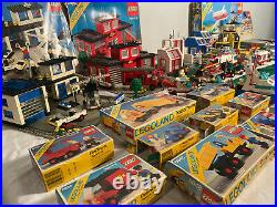 HUGE VTG 1980's Legos Lot Legoland, Classic Town WHOLE CHILDHOOD COLLECTION