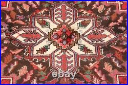 Hand-Knotted Geometric Oriental Wool Collectible Area Rug Carpet 8 x 11