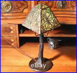 Handel pine needle desk lamp, mission, arts and crafts, lamp. 1 of 2 available