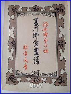 Hishikawa Shigenobu Ukiyo-e Book, Meiji Era, Antique Art Collection, Used