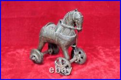 Horse Figurine Brass Statue Old Vintage Antiques Home Decor Collectible