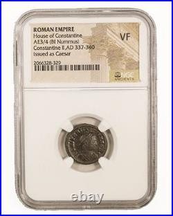 House of Constantine Five Slabbed Coins Collection in Box