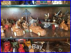Huge Lifelong Antique Toy Collection Mechanical Banks, Tin Toys, Buddy L Trucks