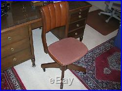 Hughes Tool Company 1939 Vintage Antique Desk & Chair, Howard Hughes Doten-Dunton