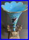 Impressive-Antique-Epergne-Centerpiece-With-Hand-Painted-Blue-Venetian-Glass-01-vajj