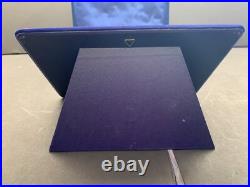 Incredible Antique Heavy Silver Plaque Original Box