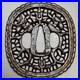 Iron-Metal-Nanban-Tsuba-with-Ssangyong-Watermark-for-Collection-Antique-Used-01-akw