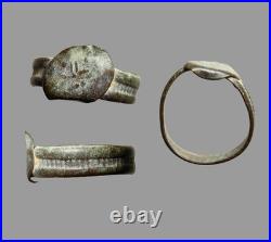 Islamic Bronze Pilgrimage Ring Madina Devotional Type Mamluk Ayyubid Period