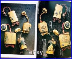 Japanese Catalog BOOK Special Feature Inro & Netsuke Photo Collection Antique