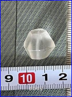 Kofun Period Crystal Kiriko Beads Earthen Excavation Antique Used