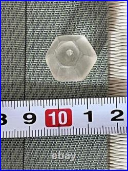 Kofun Period Crystal Kiriko Beads Earthen Excavation Antique Used