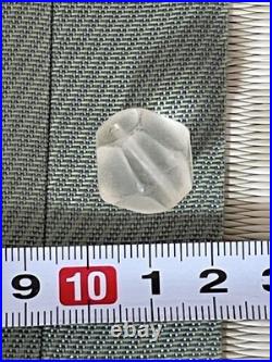 Kofun Period Crystal Kiriko Beads Earthen Excavation Antique Used