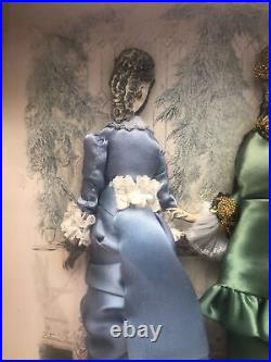 La Mode Illustree Embellished Fabric Print 3d Shadow Box Antique Beautiful